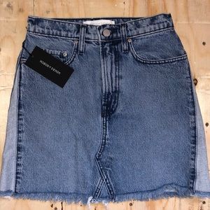 NOBODY DENIM “Panel skirt”